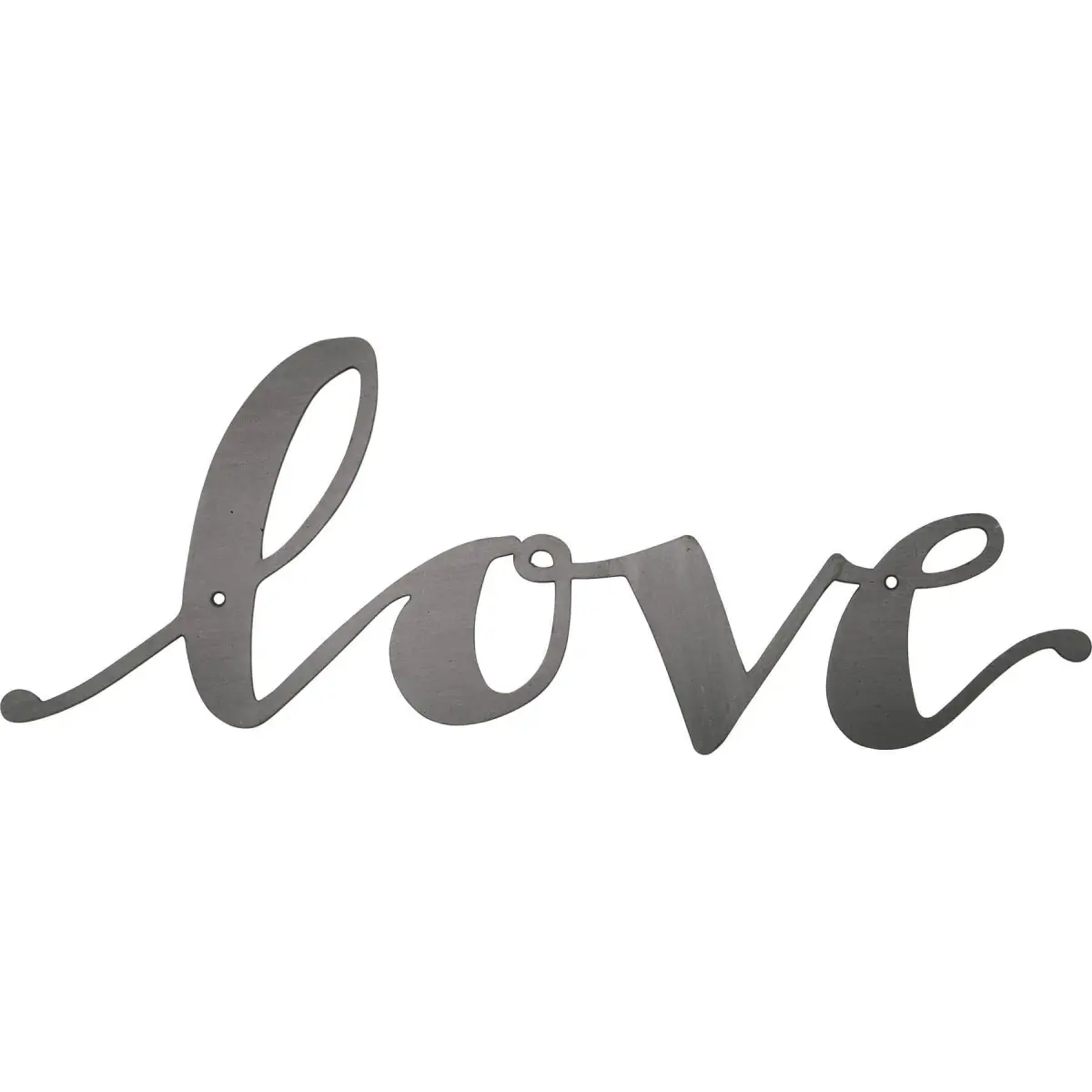 Love - Metal Word Decor - Primitives by Kathy