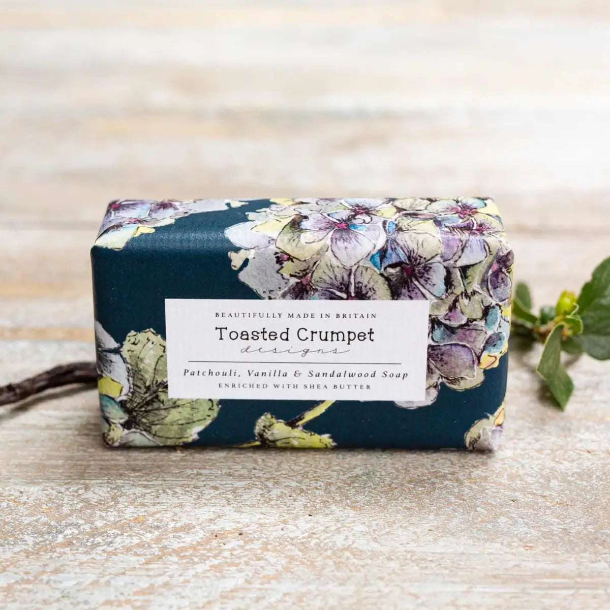 Luxury Bar Soap - Patchouli Amber & Sandalwood - Toasted Crumpet (US Duties Paid)