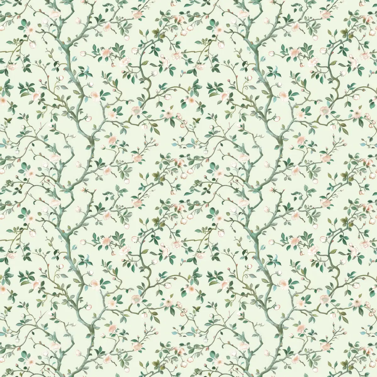 Marleigh Wallpaper - Flowering Tree - Sample 1 foot by 1 foot / Small - Loomwell Home Goods