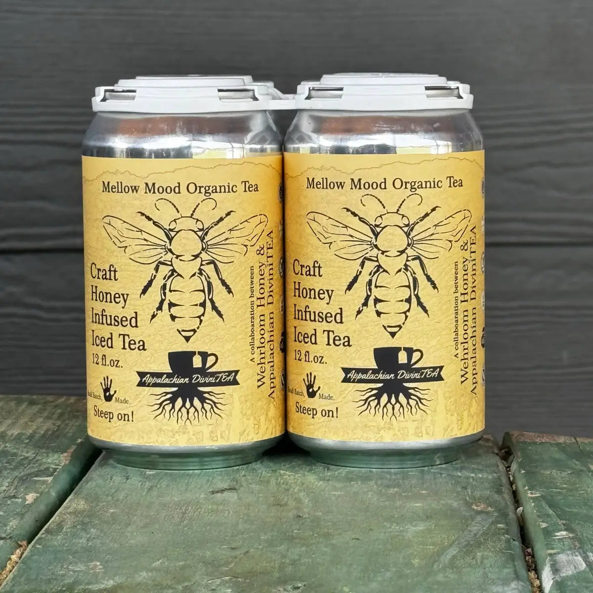 Organic Iced Tea with Honey - Mellow Mood - Wehrloom Honey