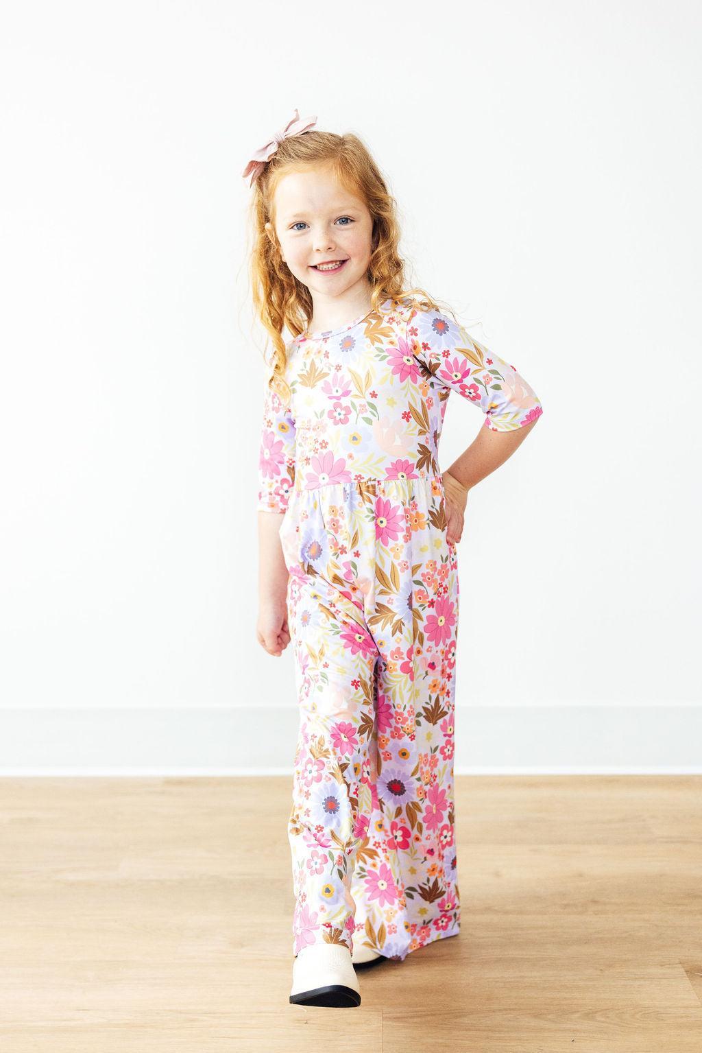 Fall Botanicals Wide Leg Jumpsuit - Mila & Rose ®