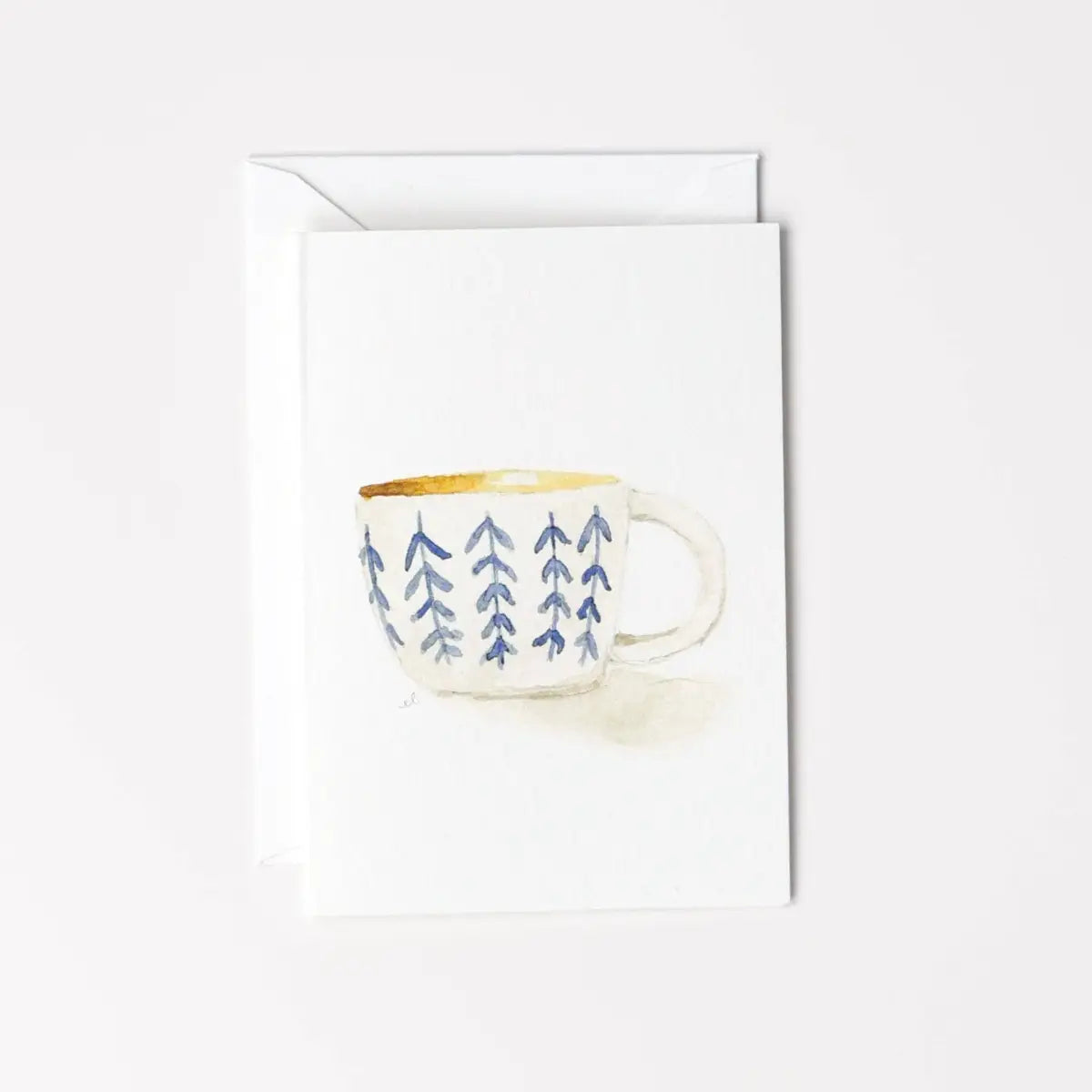 Mini Notecard - Vine Mug - emily lex studio