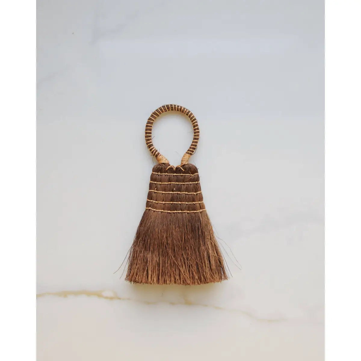 Mini Palm Fiber Brush with Handle - Fodory