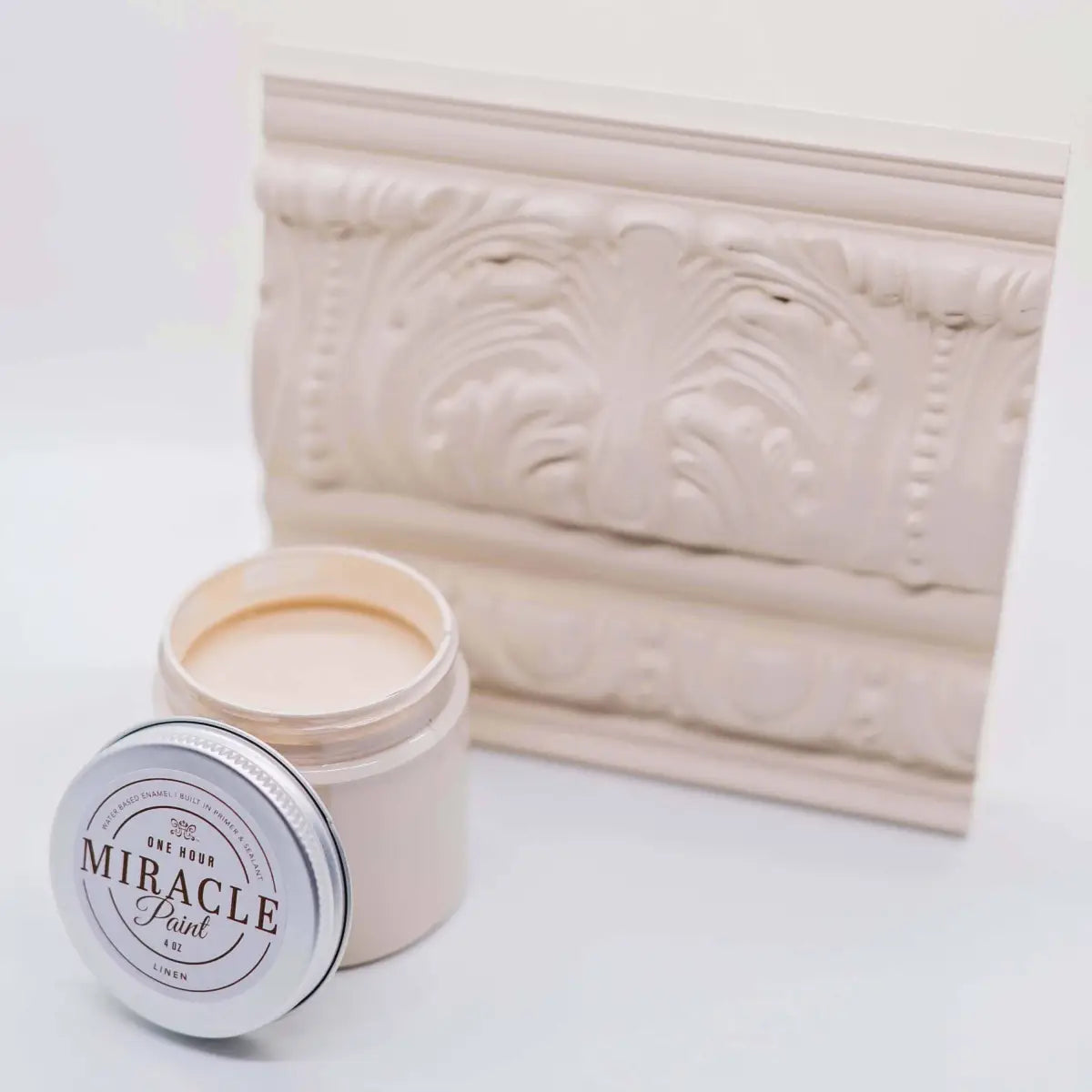 Miracle Paint - Linen 4oz Sample - Amy Howard At Home