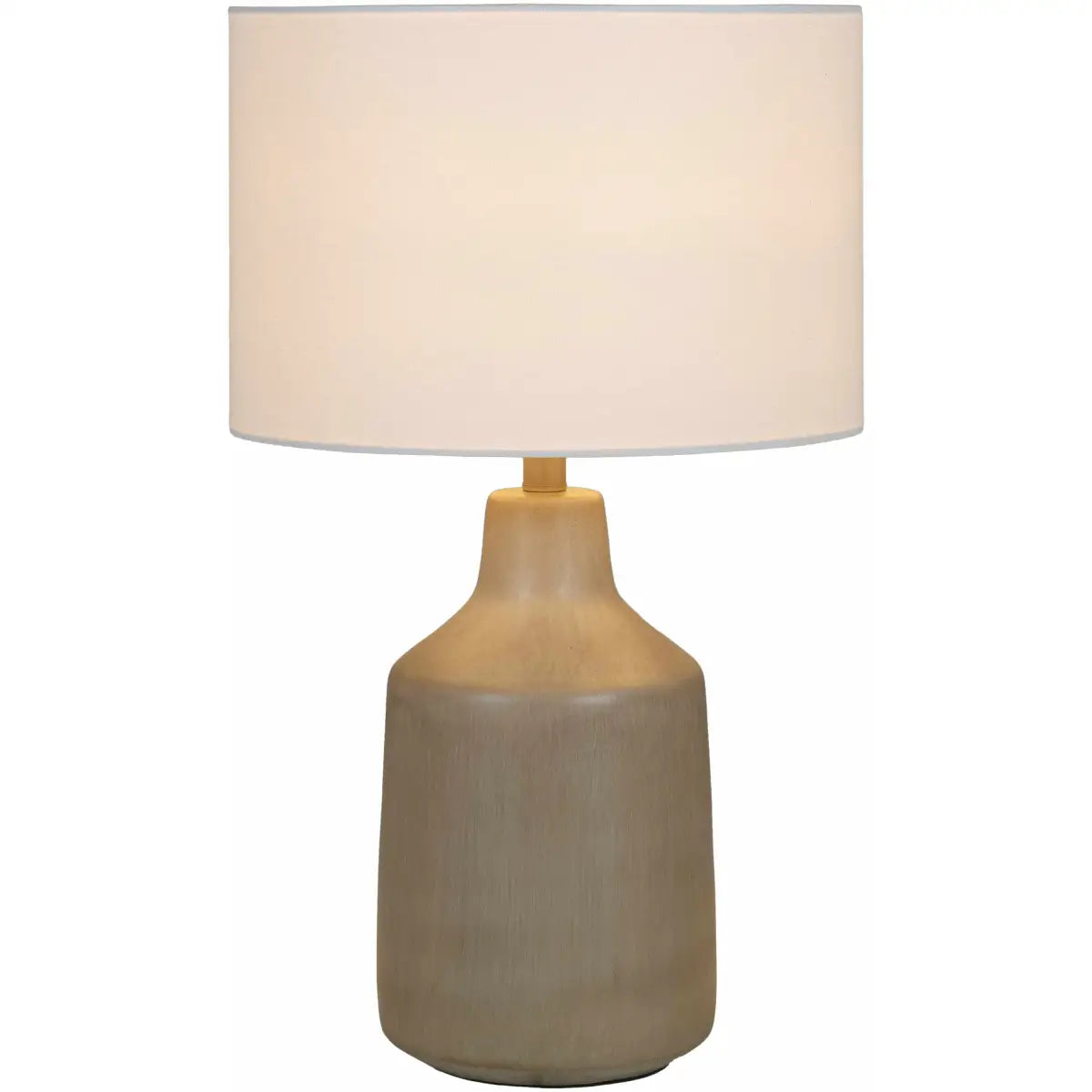 Modern Beige Resin Table Lamp - 25’’H x 15’’W x 15’’D - Boutique Rugs