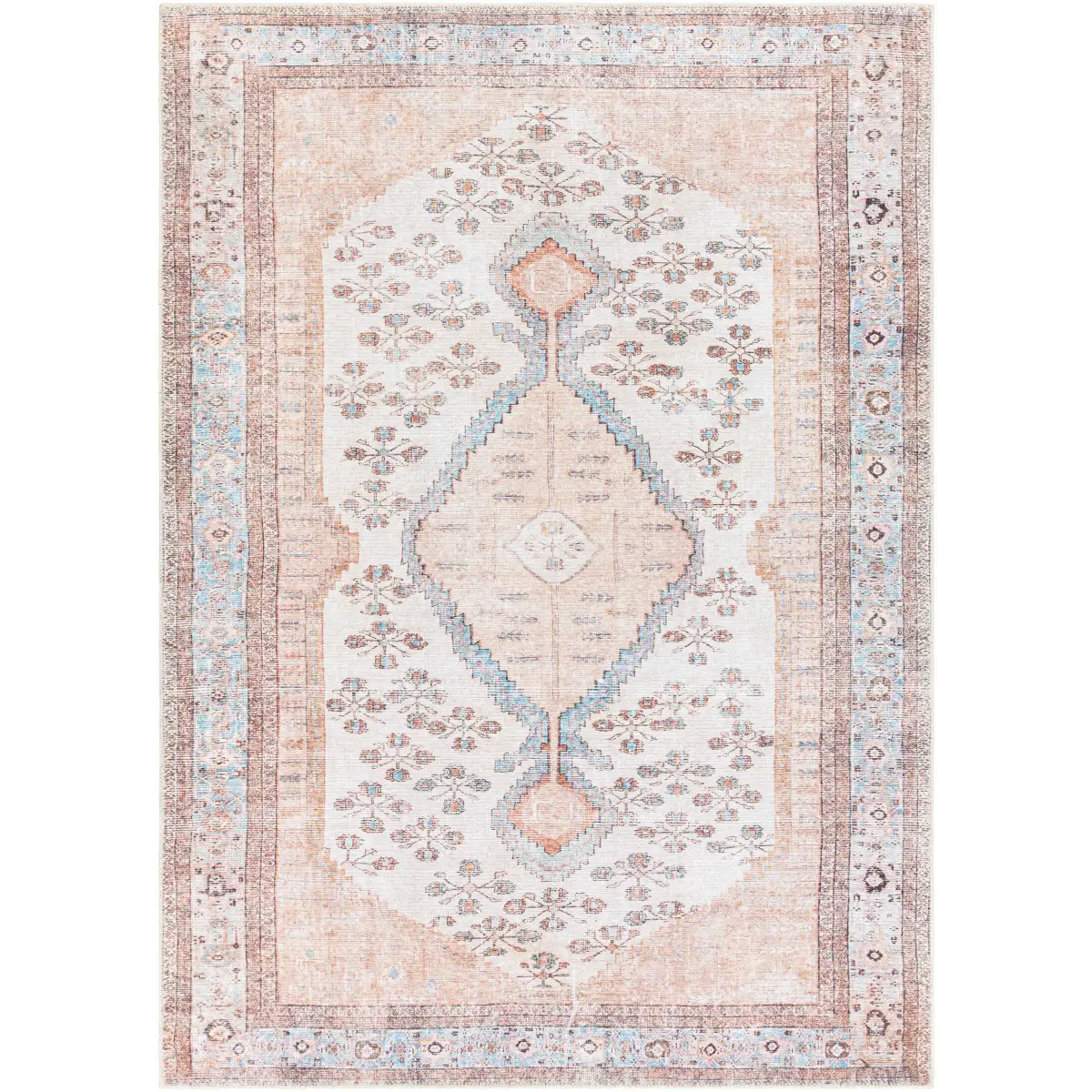 Moora Washable Area Rug - 5’3’’ x 7’3’’ Rectangle - Boutique Rugs