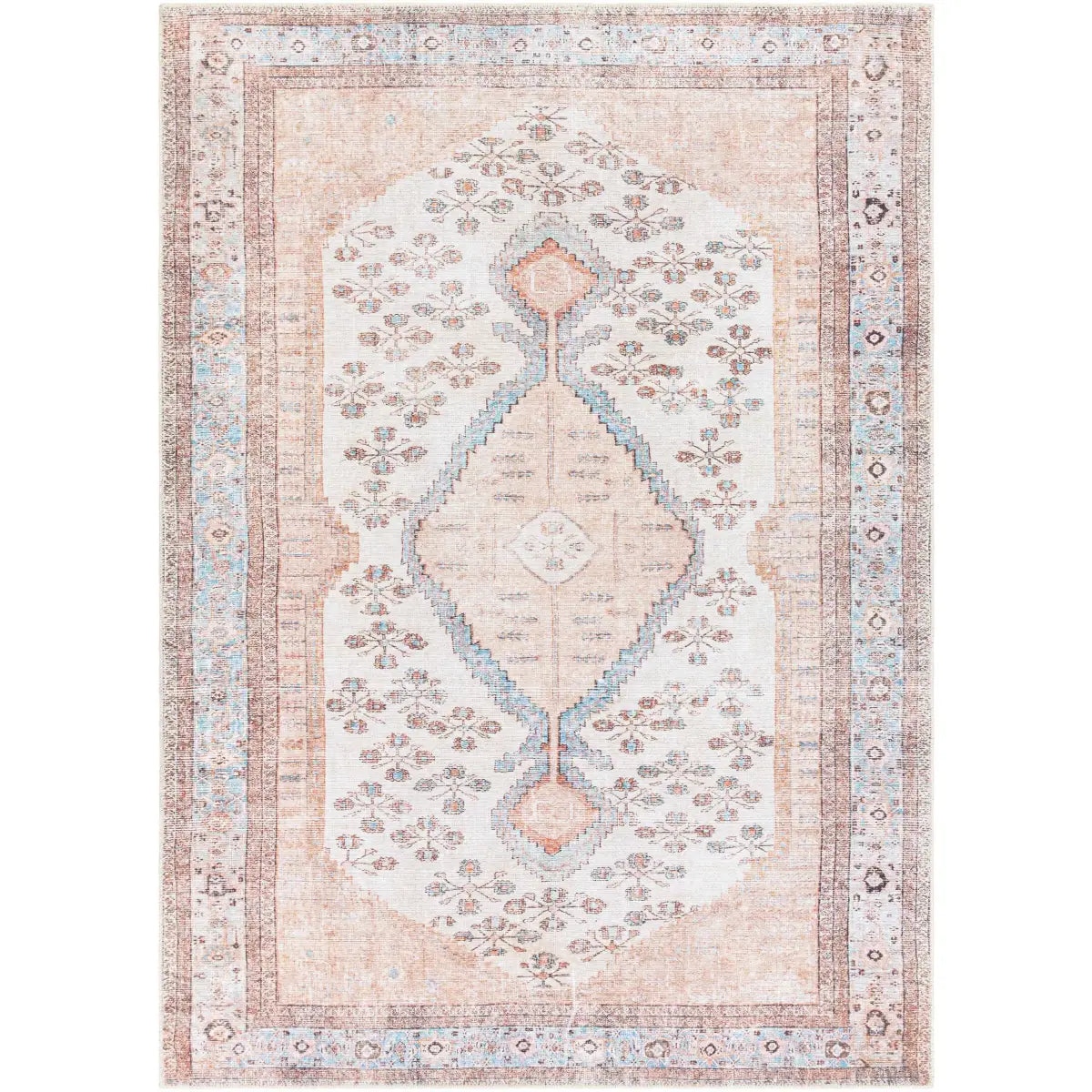 Moora Washable Area Rug - 5’3’’ x 7’3’’ Rectangle - Boutique Rugs