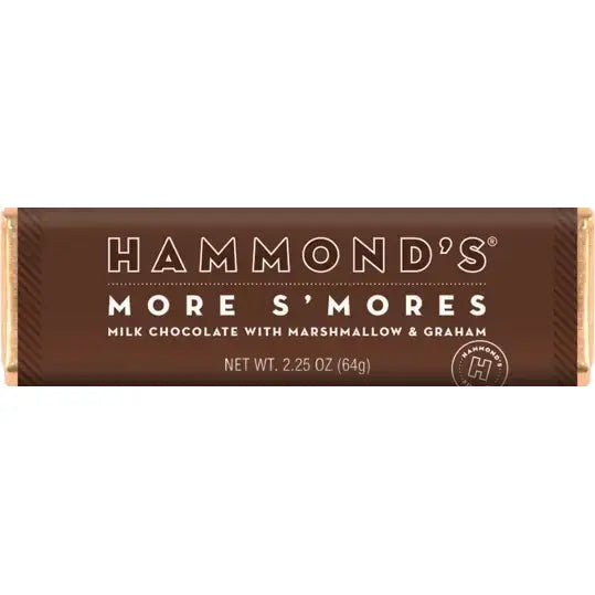 More S’mores - Milk Chocolate Candy Bar - Hammond’s Candies