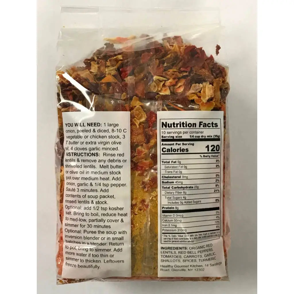 Soup Mix - Moroccan Red Lentil - Healthy Gourmet Kitchen