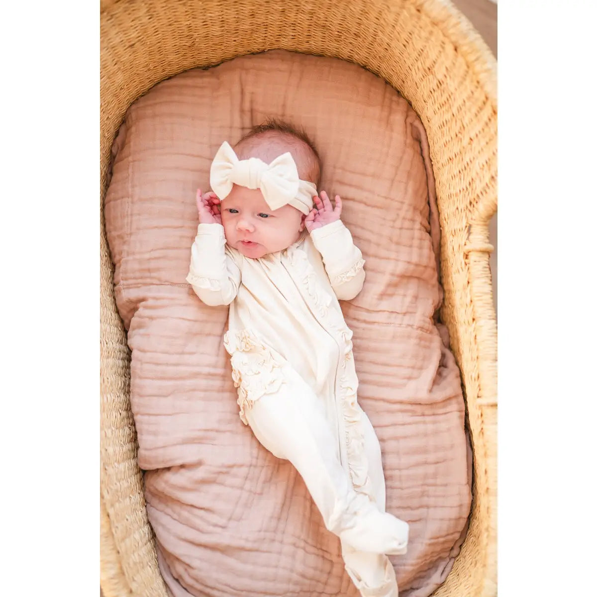 Muslin 6-Layer Blanket - Brown - Harp Angel Boutique