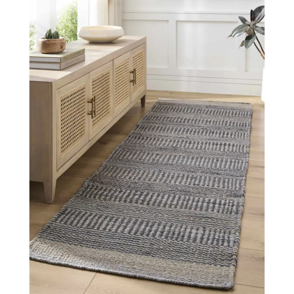 Navy Elle Jute Rug - Boutique Rugs
