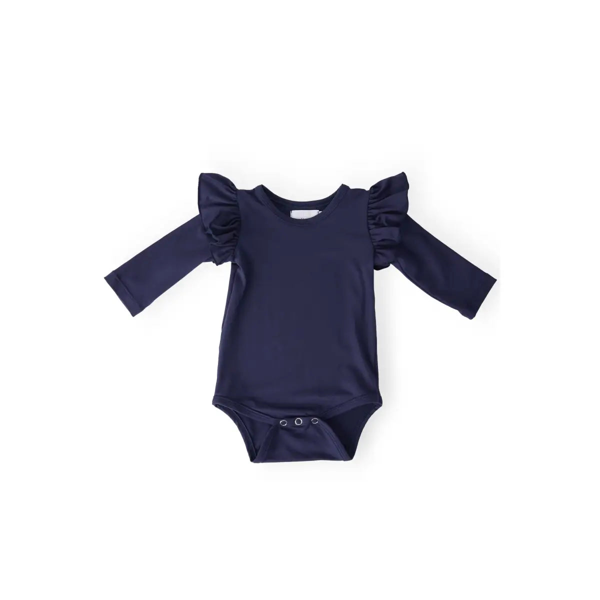 Navy L/S Flutter Bodysuit - Mila & Rose ®