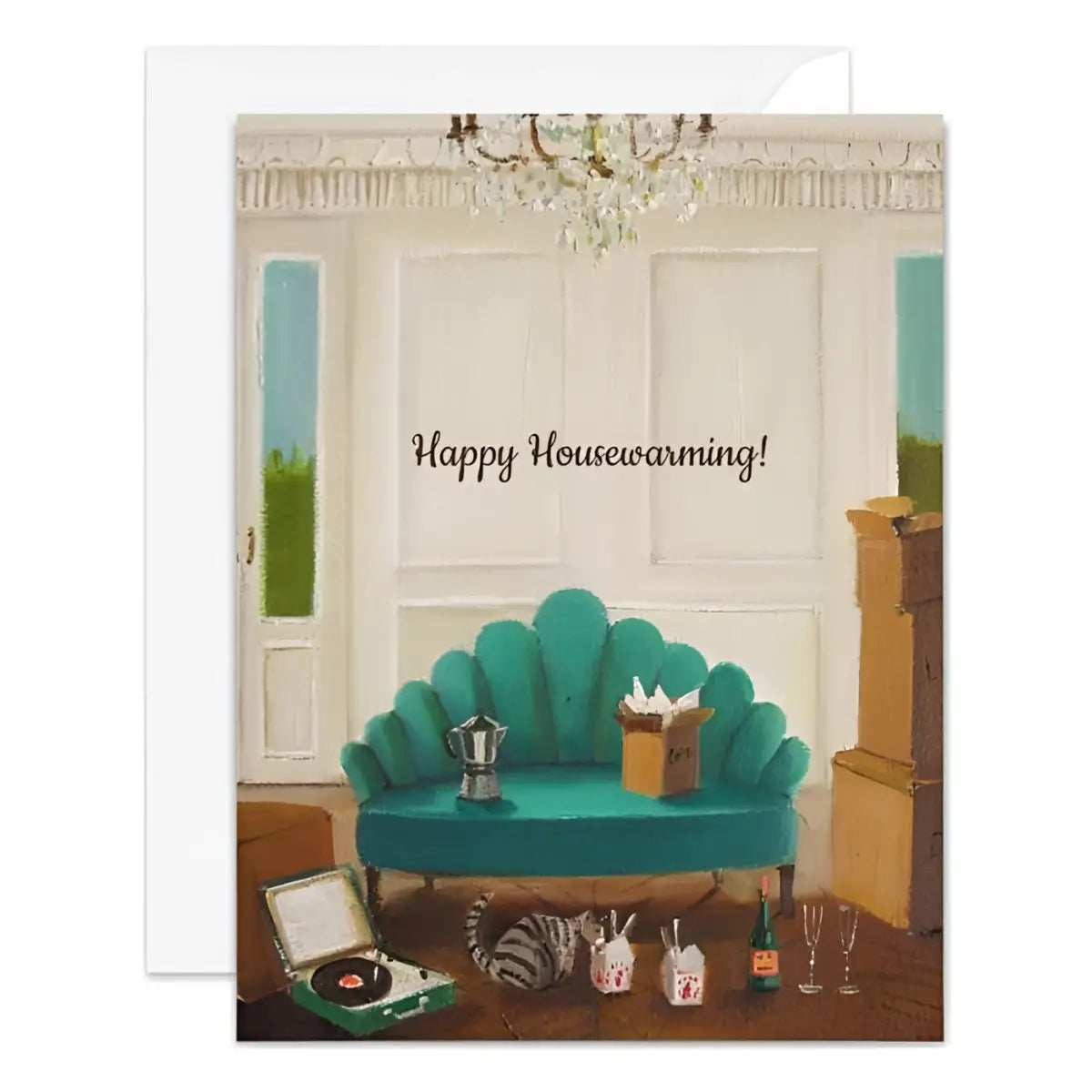 New Home Card - Happy Housewarming - Janet Hill - JANET HILL STUDIO