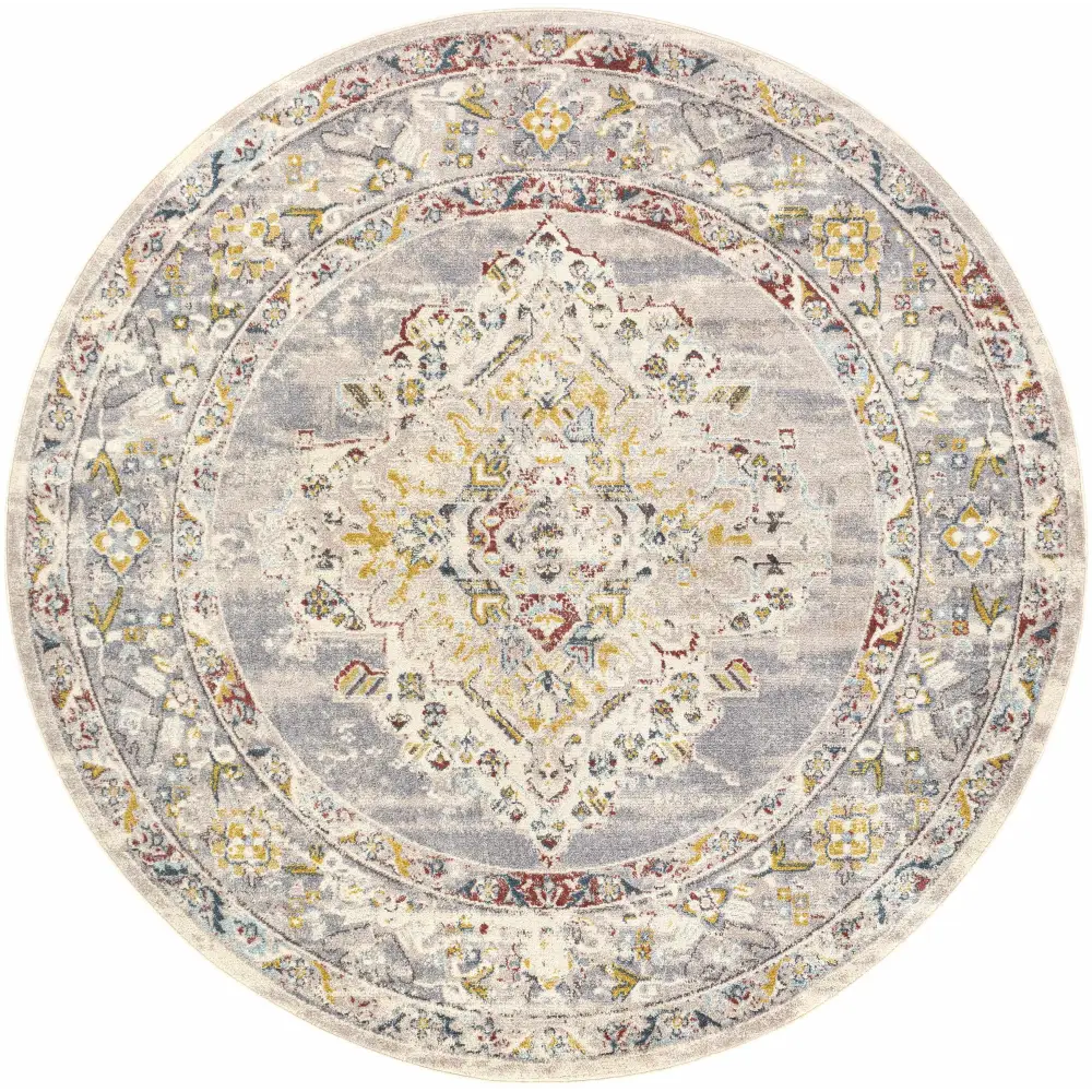 Newkirk Area Rug - 7’10’’ Round - Boutique Rugs
