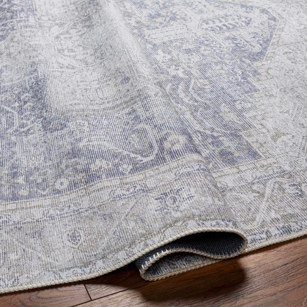 Olive Rosman Washable Area Rug - Boutique Rugs