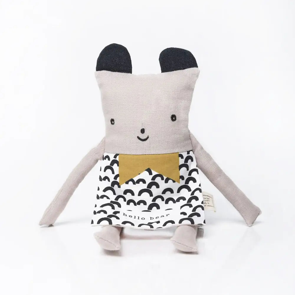 Organic Flippy Friend - Bear - Wee Gallery