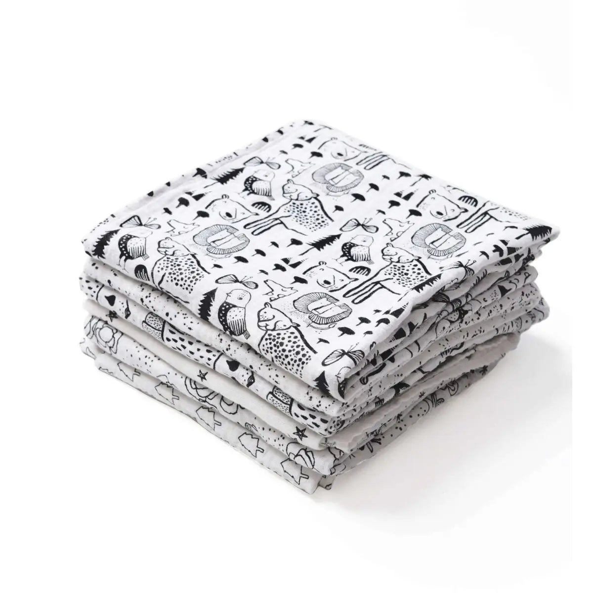 Organic Muslin Swaddle - Stars - Wee Gallery