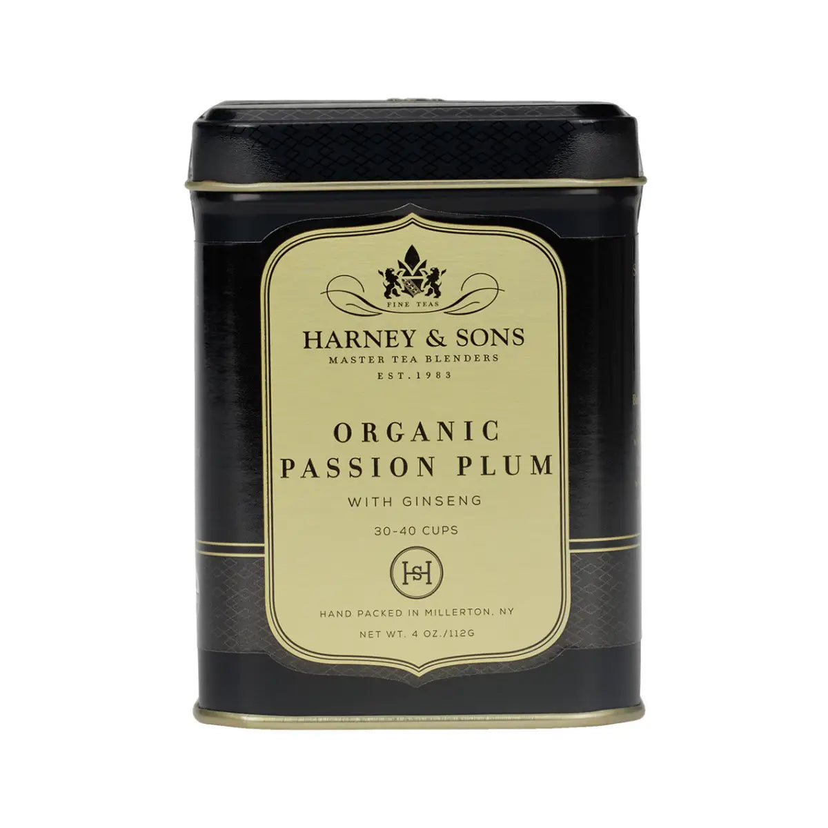 Organic Tea - Passion Plum - Loose or Sachets - Loose / 4 oz. Tin - Harney & Sons Fine Teas