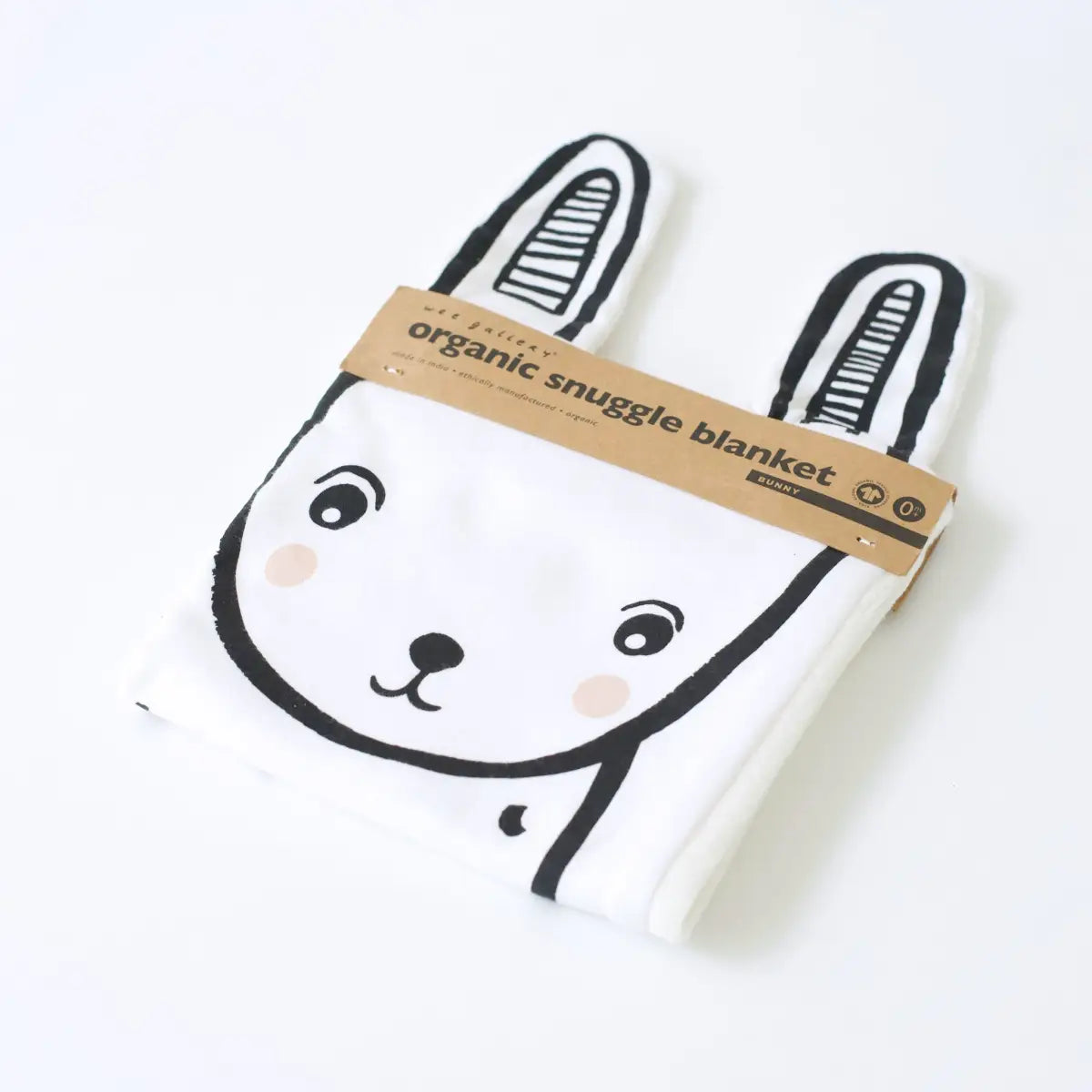 Organic Snuggle Blanket - Bunny - Wee Gallery
