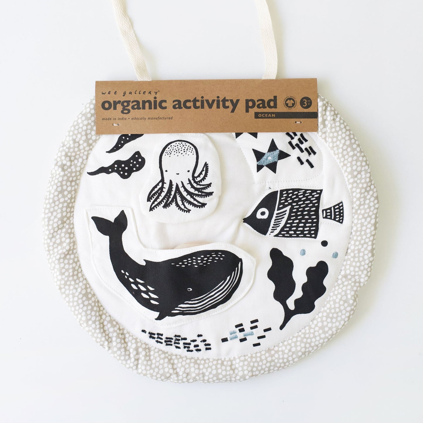 Organic Activity Pad - Ocean - Wee Gallery