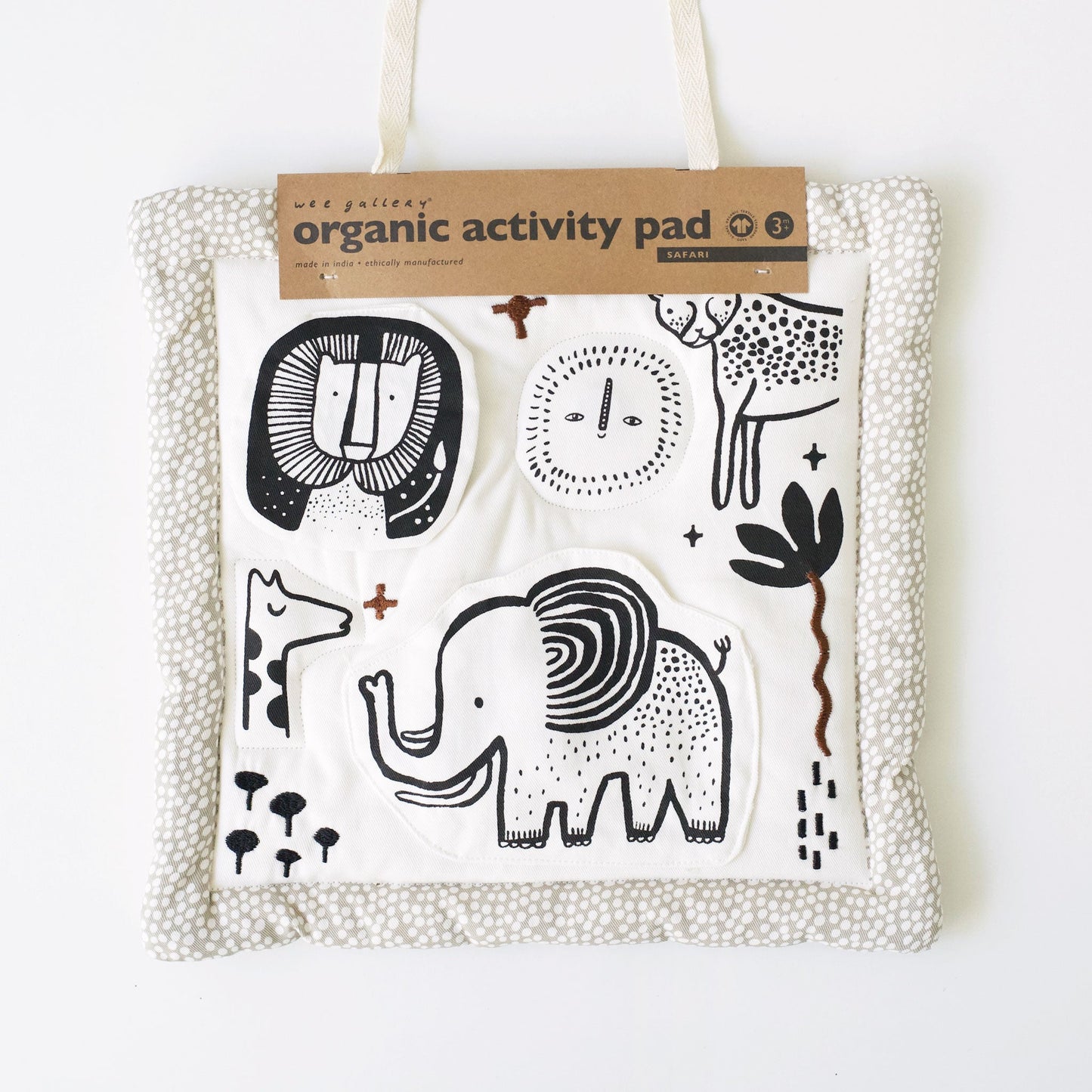 Organic Activity Pad - Safari - Wee Gallery