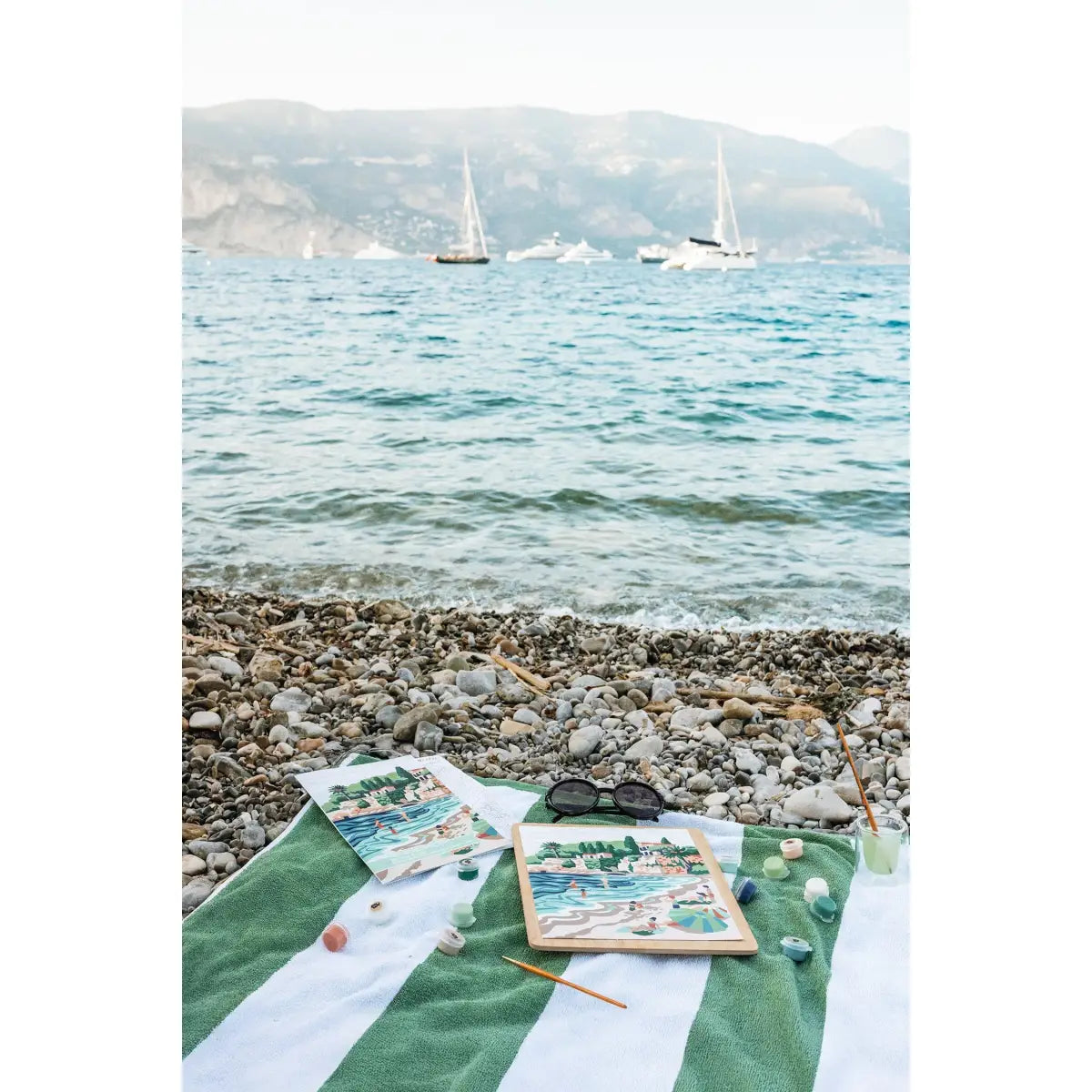 Paint by Number Kit - Riviera Romp - Elle Crée