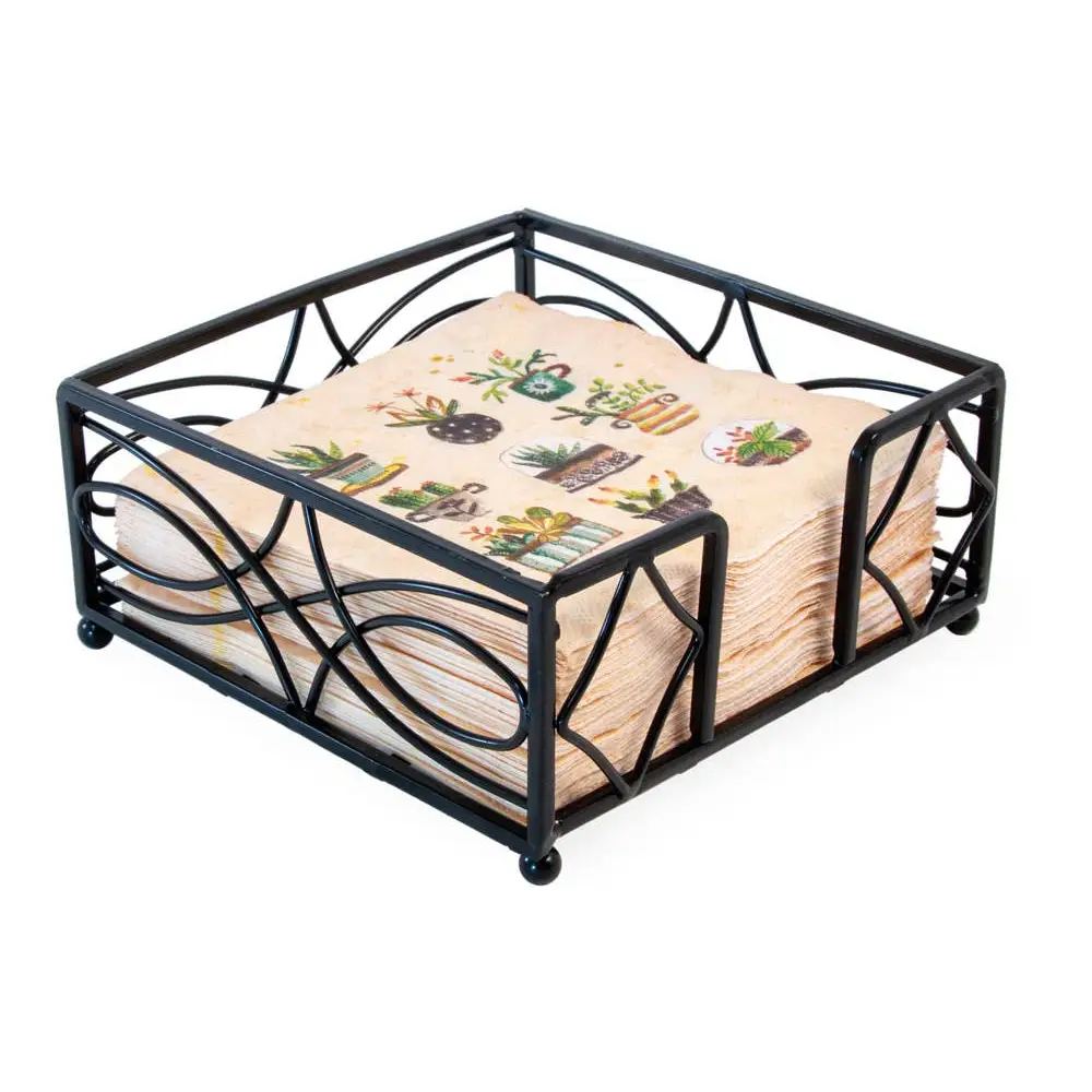 Paper Lunch Napkin Metal Caddy - Boston International