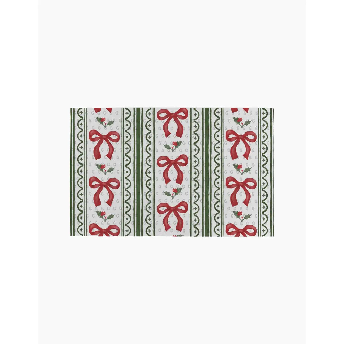 Not Paper Towels - Christmas Bow Stripe - Geometry