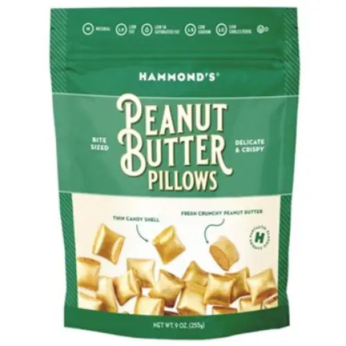 Peanut Butter Pillow Candies - Hammond’s Candies