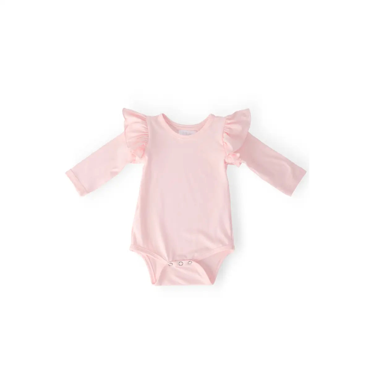 Petal Pink L/S Flutter Bodysuit - Mila & Rose ®