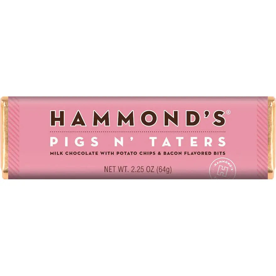 Pigs N’ Taters - Milk Chocolate Candy Bar - Hammond’s Candies