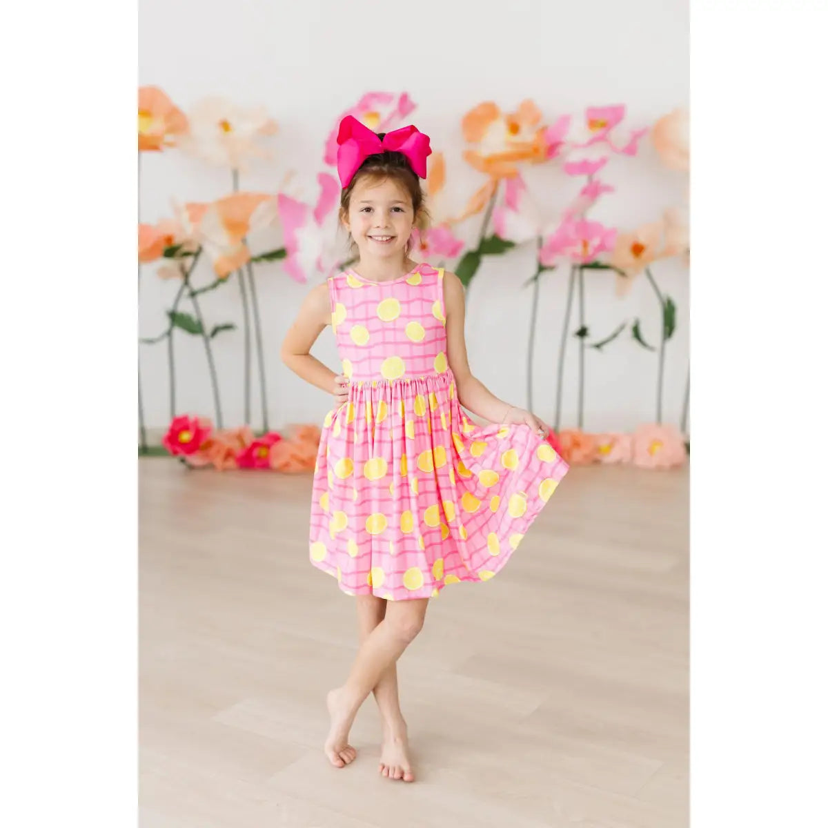 Tank Twirl Dress - Pink Lemonade - Mila & Rose ®