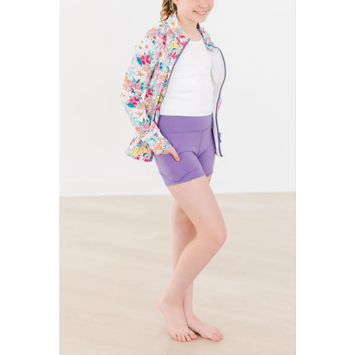 Active Shorty Shorts - Playful Purple - Mila & Rose ®