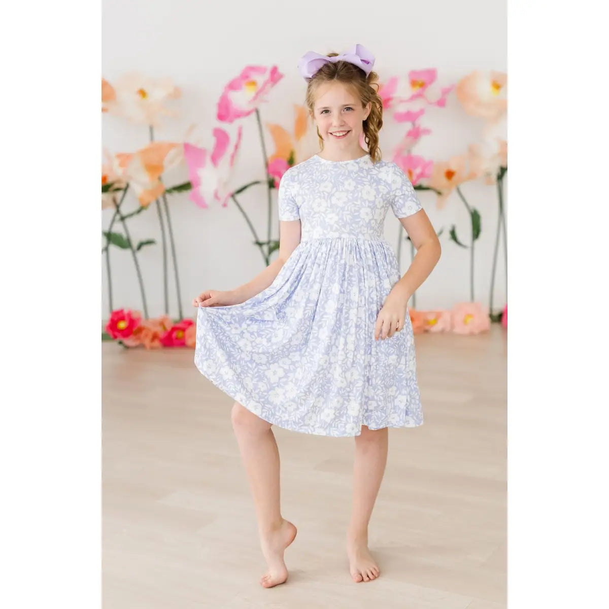 Pocket Twirl Dress - Blossom Bliss - Mila & Rose ®