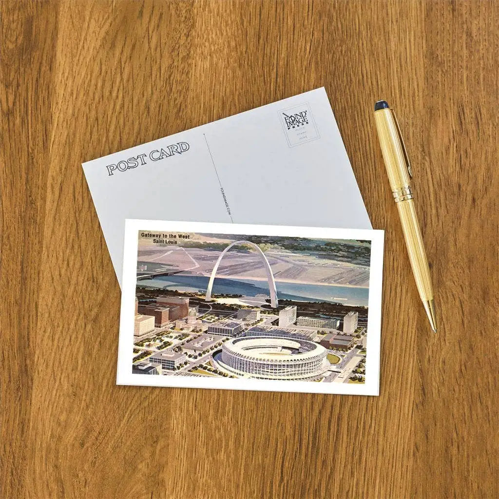 Postcard - Gateway Arch St. Louis - Found Image Press