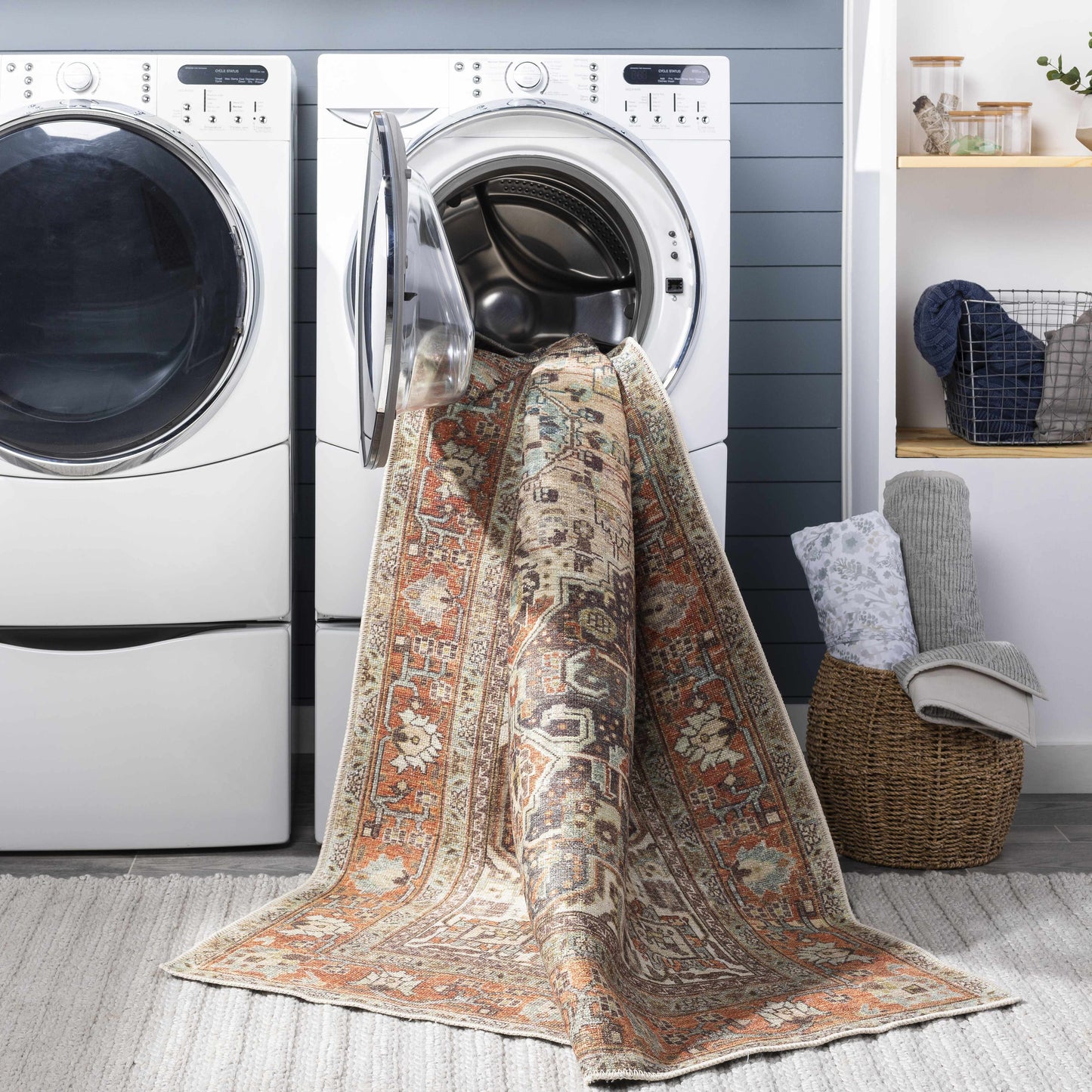 Portlaw Washable Area Rug - Boutique Rugs