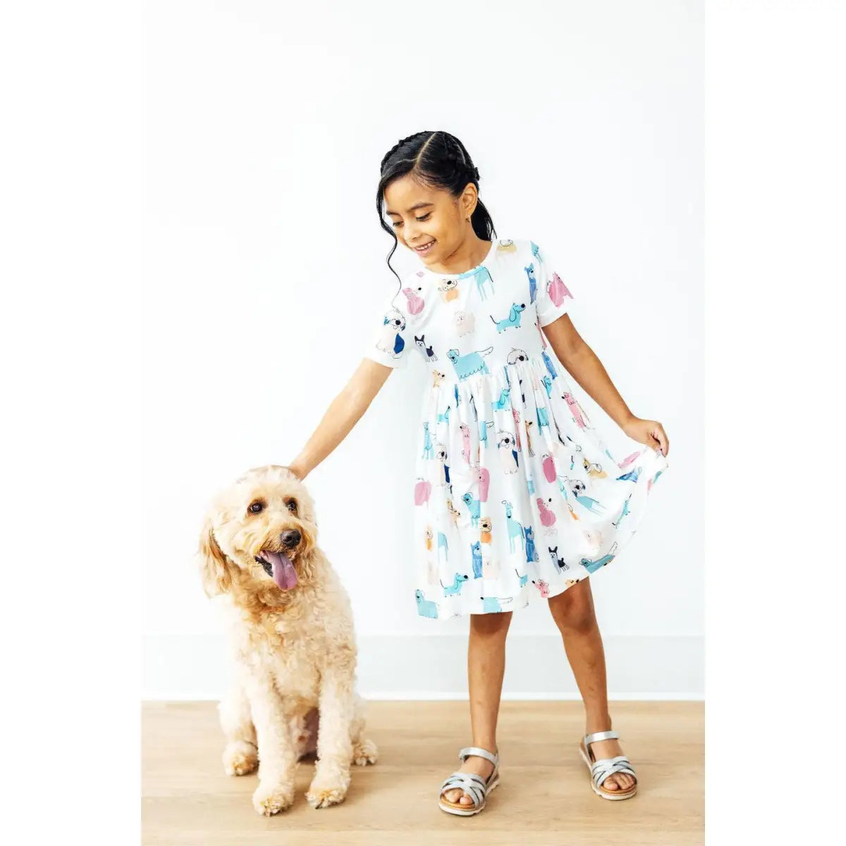 Pocket Twirl Dress - Puppy Pals - Dogs - Mila & Rose ®