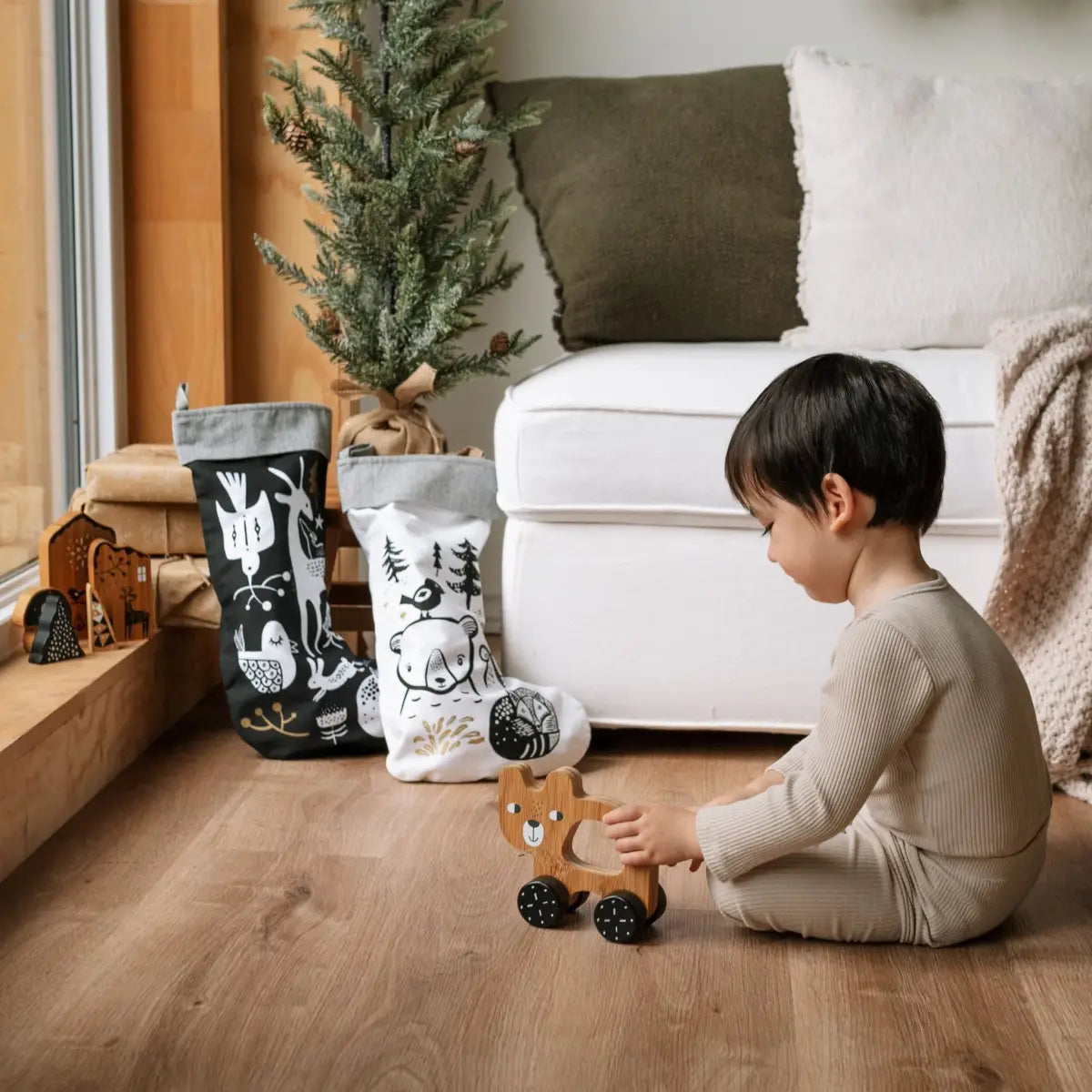 Push Toy - Bear - Wee Gallery