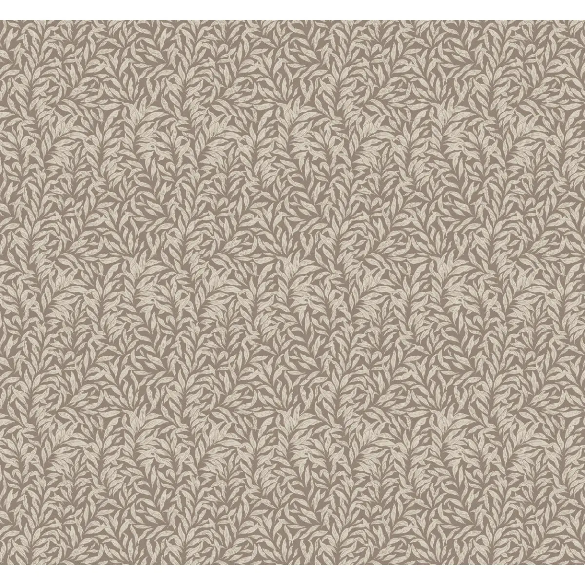Radley Wallpaper - Botanical Leaves - by The Fibery - Sample 1 foot by 1 foot / Dark Neutral - Loomwell Home Goods