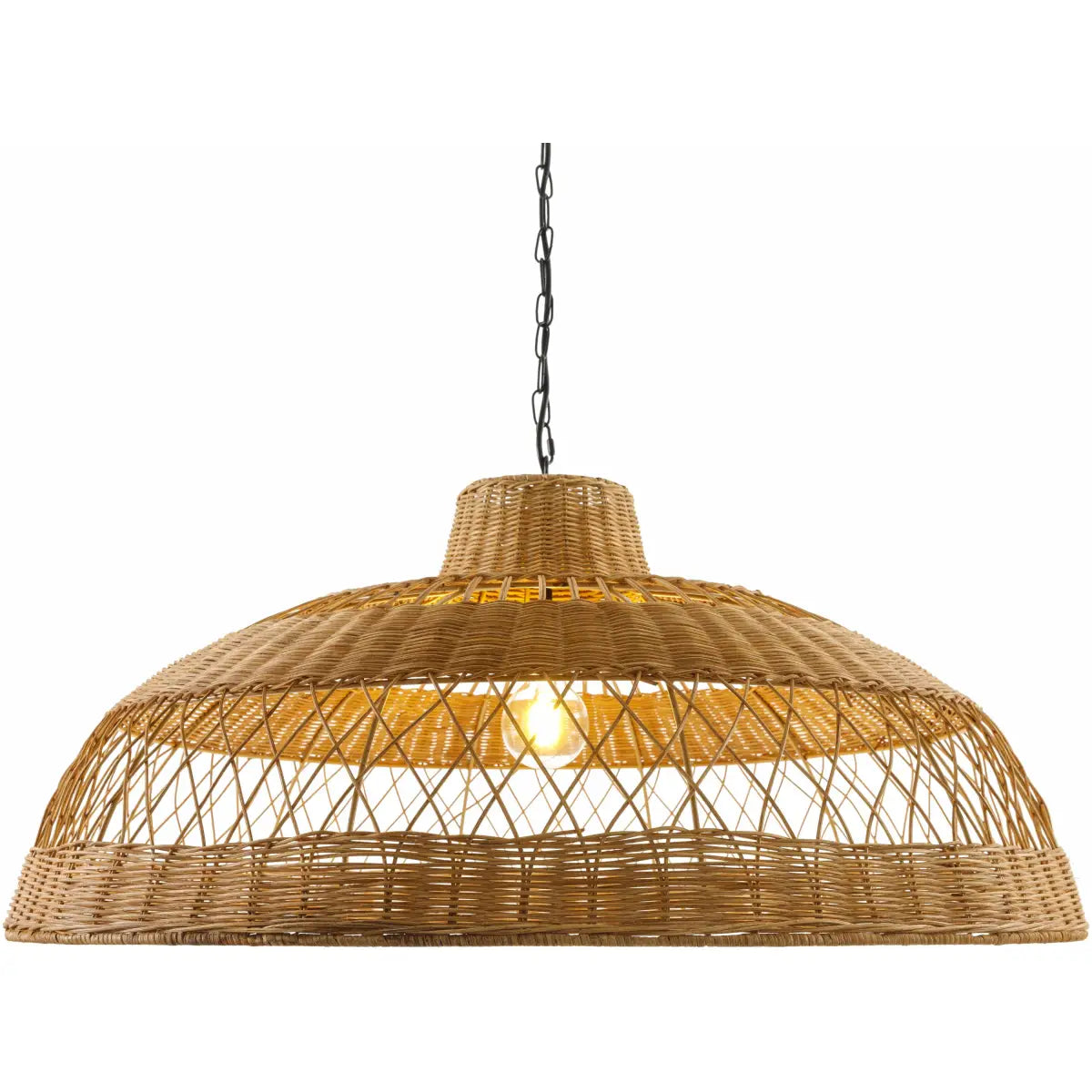Rattan Woven Pendant Light - Boutique Rugs