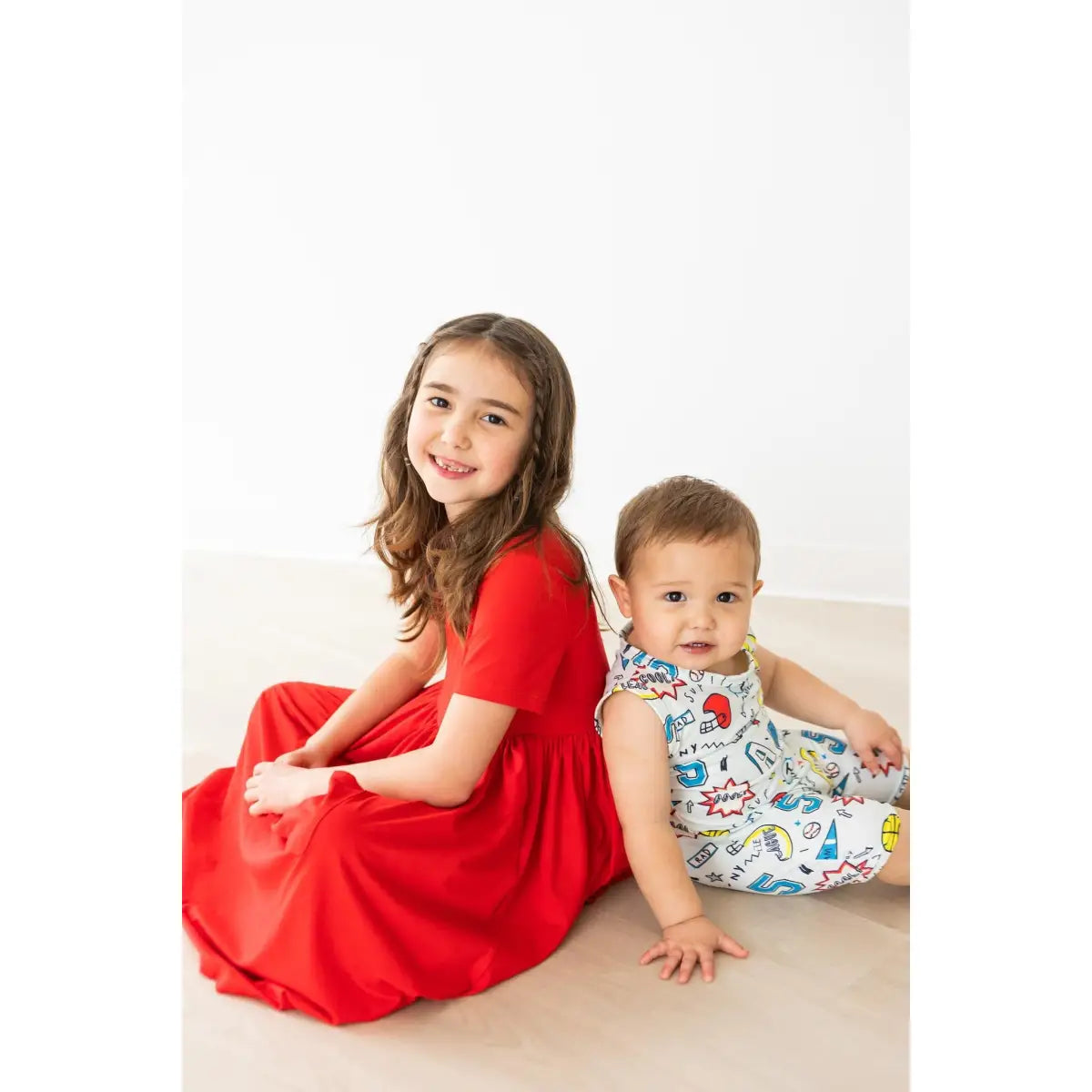 Pocket Twirl Dress - Red - Mila & Rose ®