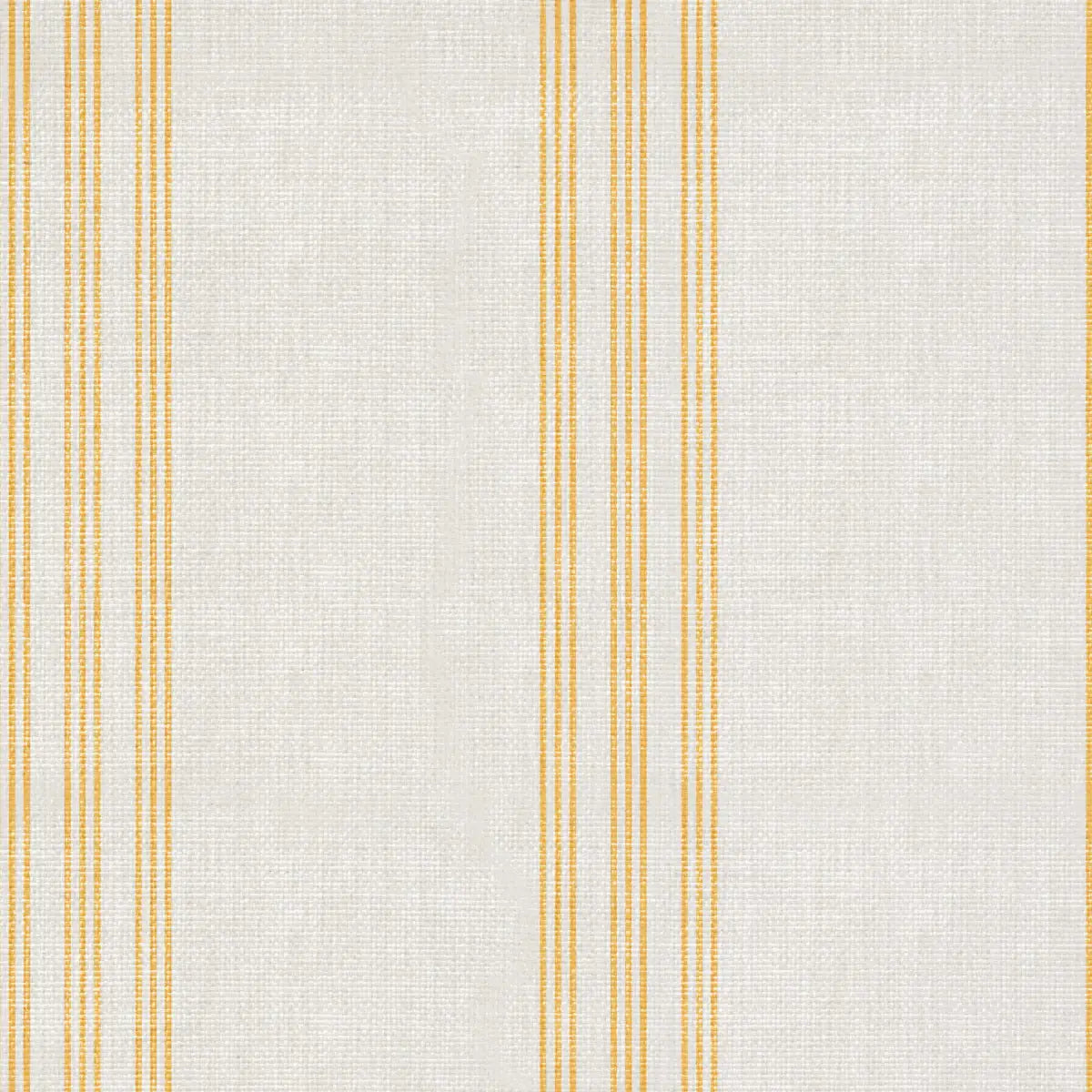 Ridley Wallpaper - Traditional Tripe Stripe - Sample 1 foot by 1 foot / Yellow - Loomwell Home Goods