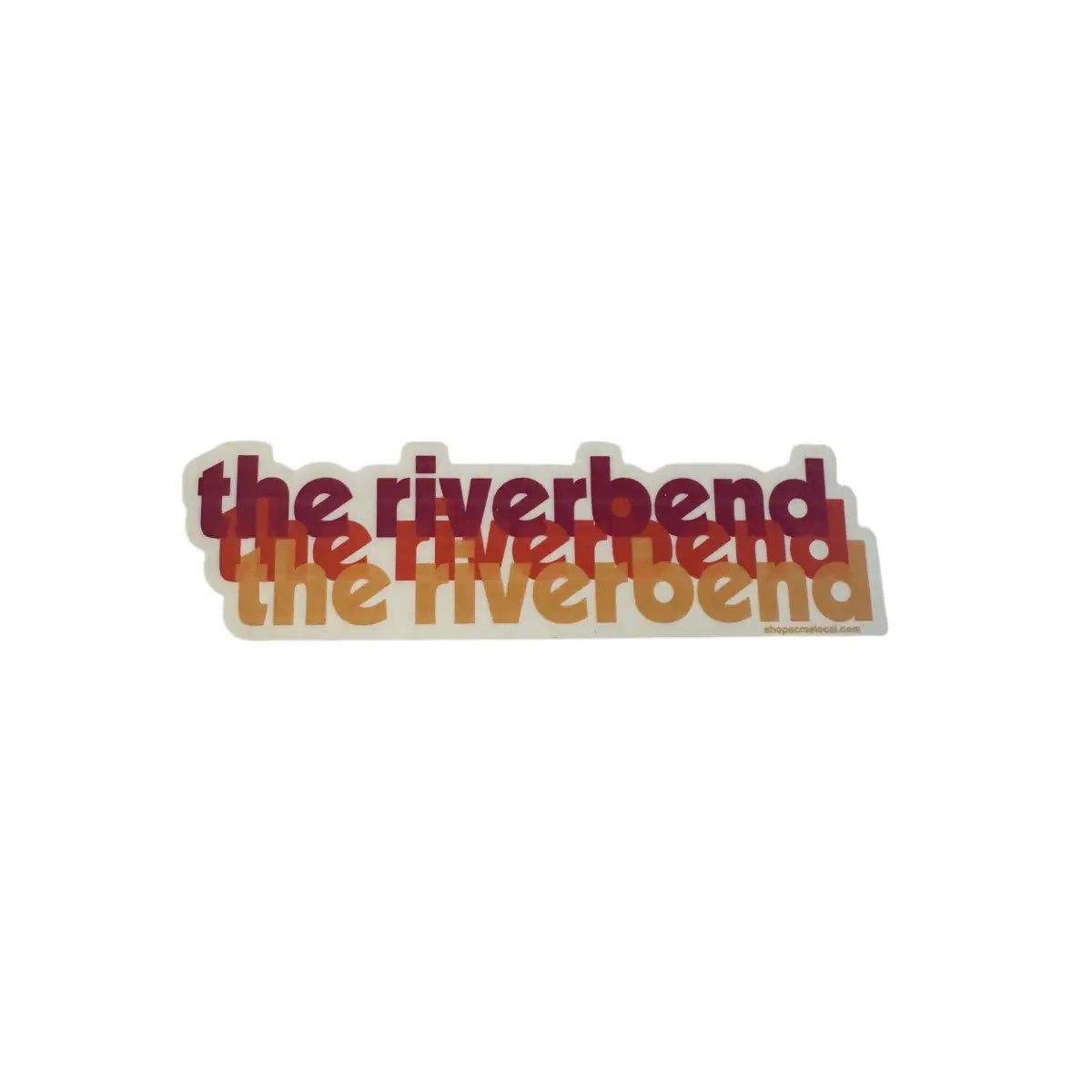 Riverbend Retro Sticker - Acme Local