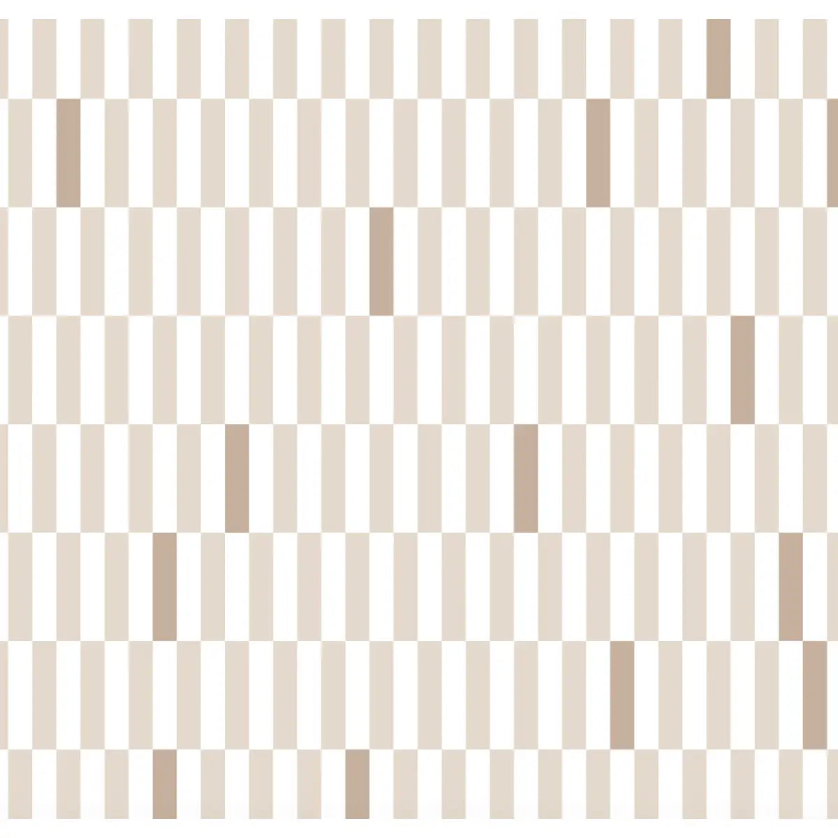 Robby Wallpaper - Modern Skinny Checkerboard - by Kourtni Gunn - Sample 1 foot by 1 foot / Dark Neutral - Loomwell Home
