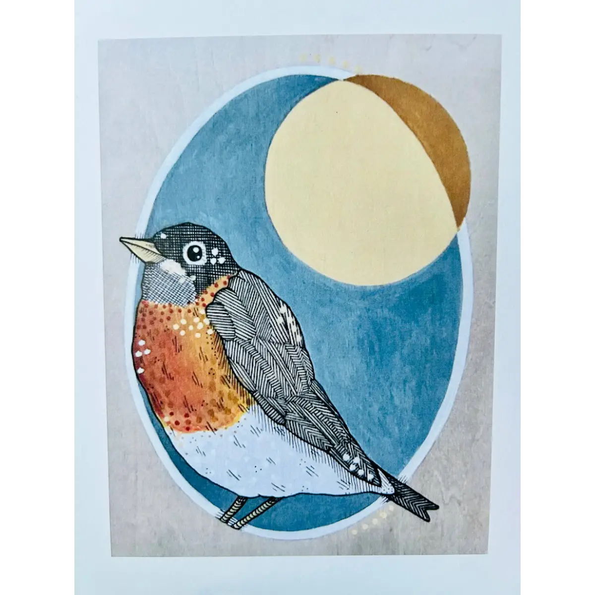 Robin Art Print - Dear Darlington