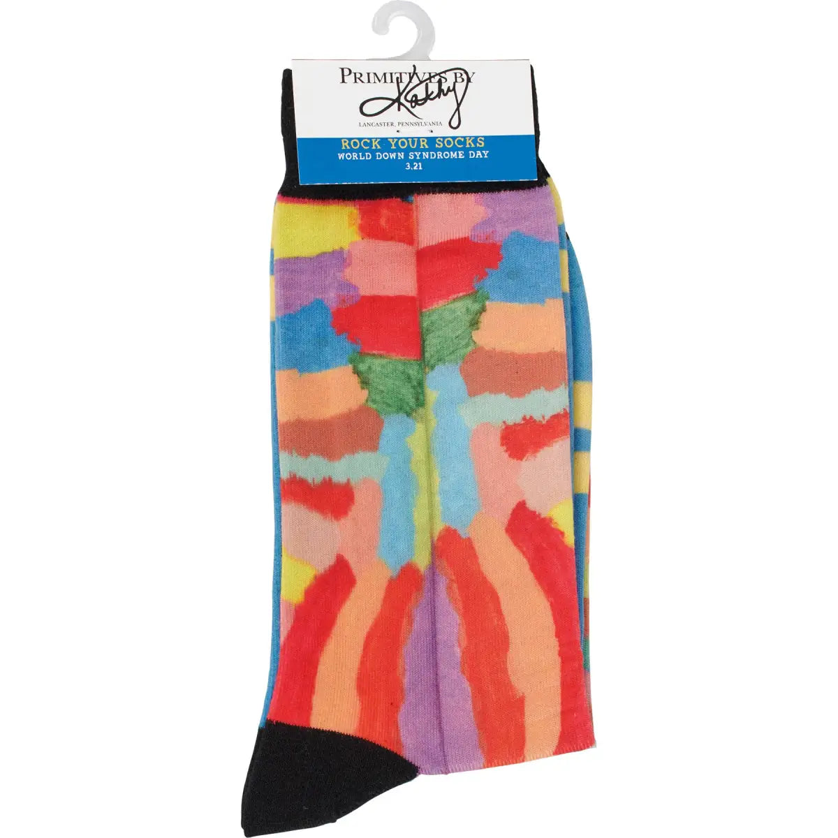 Rock Your Socks for Down Syndrome - Primitives by Kathy
