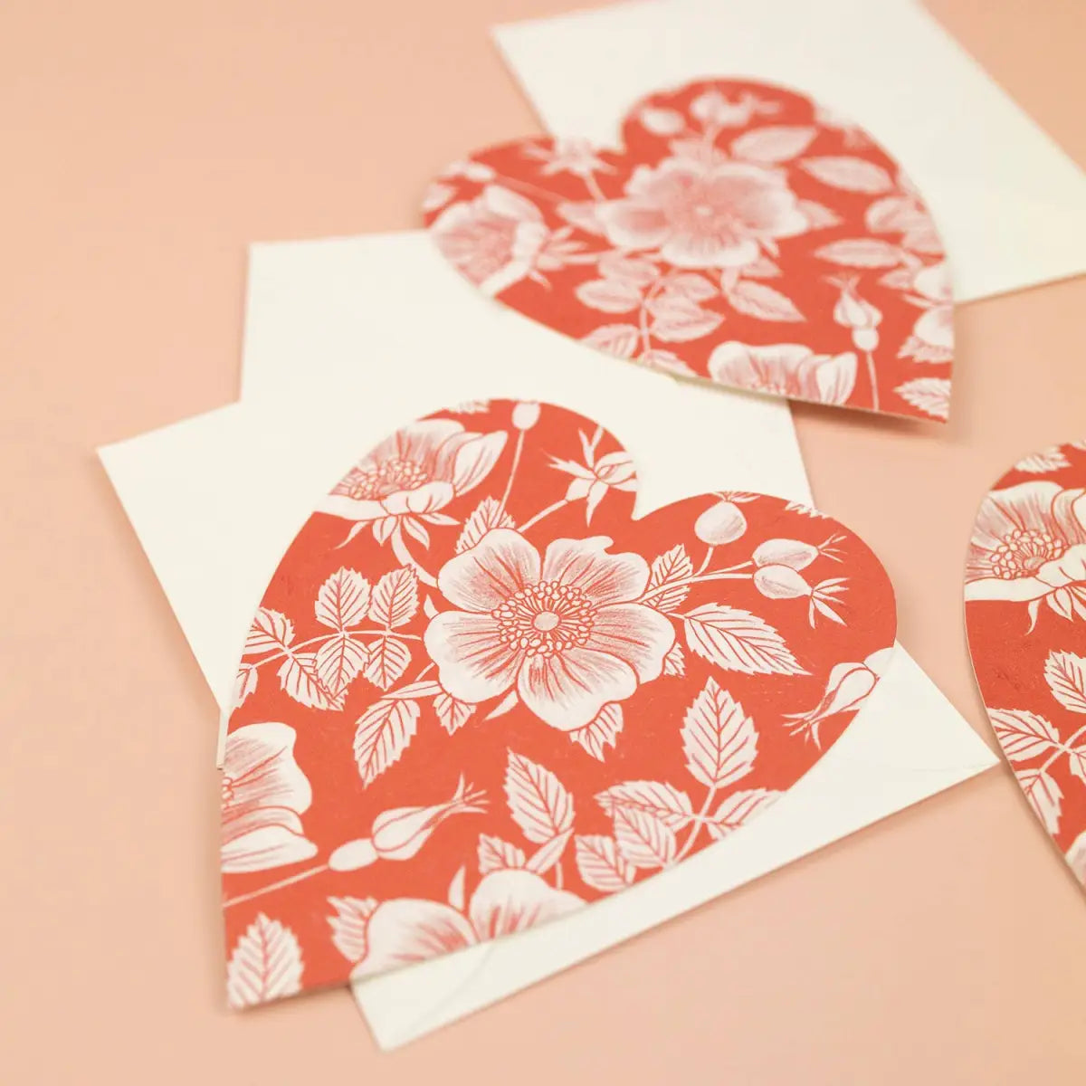 ROSE HEART | Valentine’s Day Card - Botanica Paper Co.