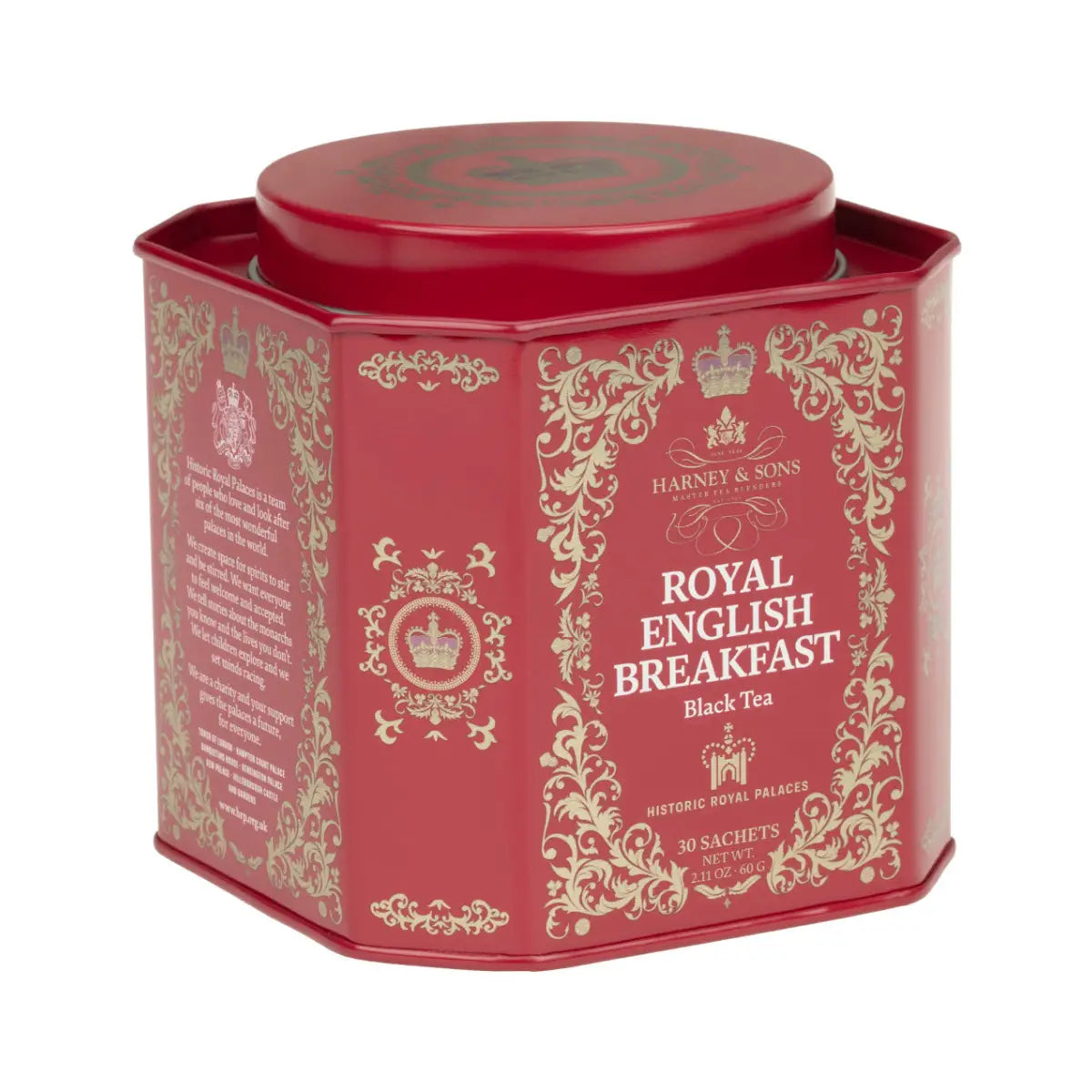 Royal English Breakfast Tea - HRP Tin of 30 Sachets - Sachets / Tin of 30 Sachets - Harney & Sons Fine Teas