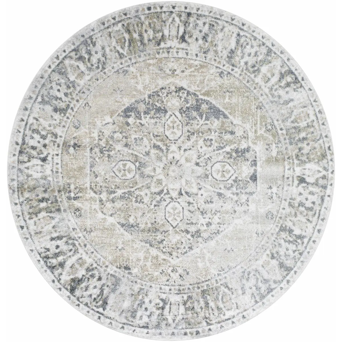 Rudo Beige Washable Area Rug - Boutique Rugs