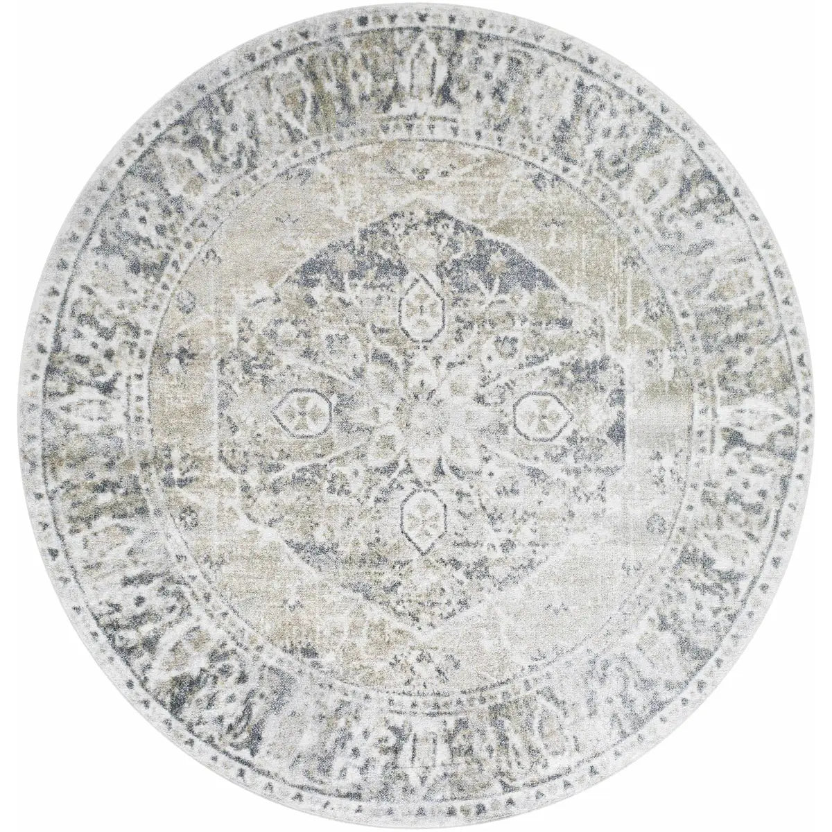 Rudo Beige Washable Area Rug - Boutique Rugs